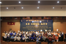 Lễ tuyên dương sinh viên các ban và câu lạc bộ thuộc khoa Công nghệ thực phẩm hoàn thành xuất sắc nhiệm vụ năm học 2024-2025 và triển khai kế hoạch năm học 2025 - 2026