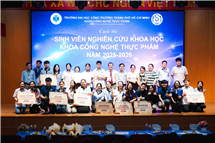 Vòng chung kết Cuộc thi “Sinh viên nghiên cứu khoa học” cấp Khoa năm học 2025–2026